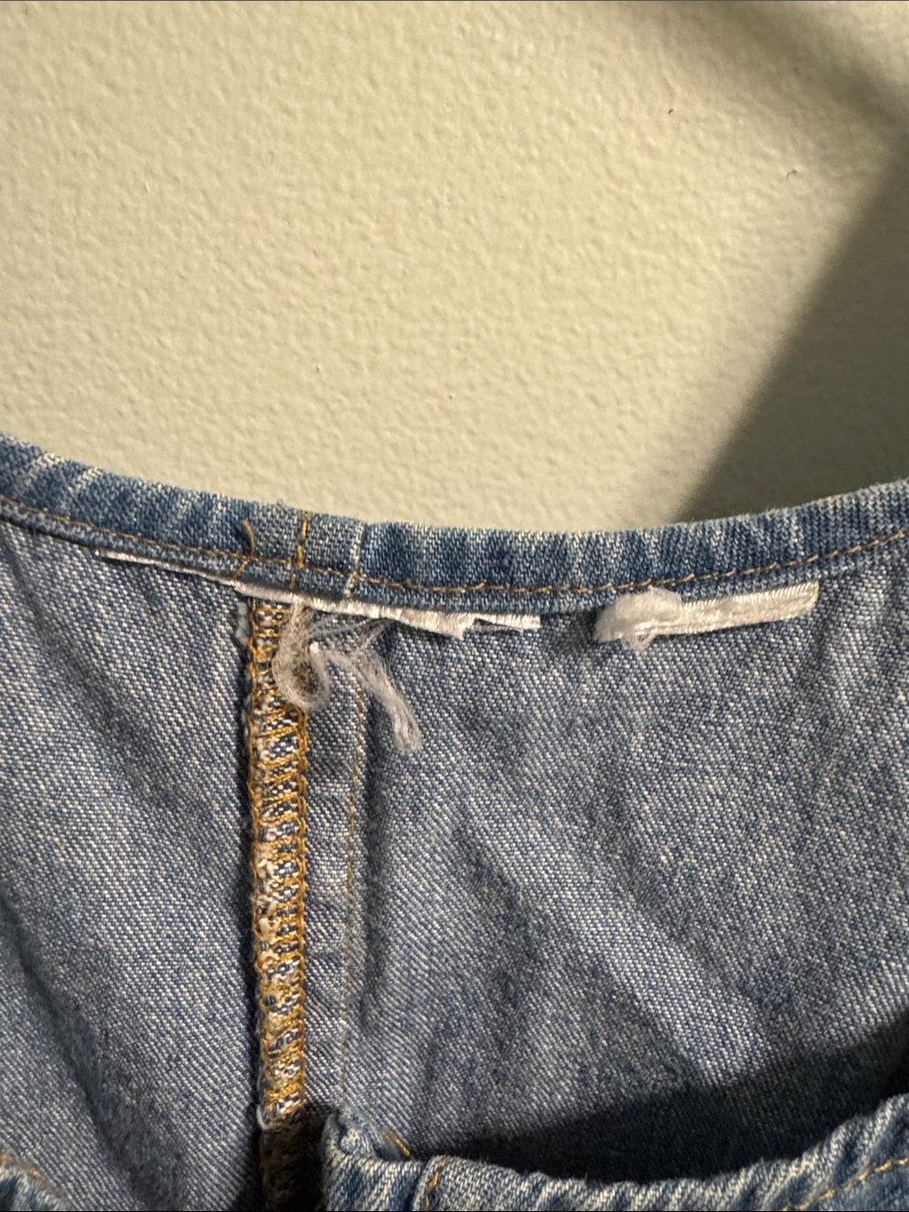 Denim Sleeveless Dress in Light Blue - Picture 5 of 7